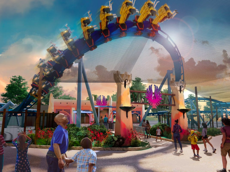 Busch Gardens Tampa: New Family Coaster ‘Phoenix Rising’ for 2024