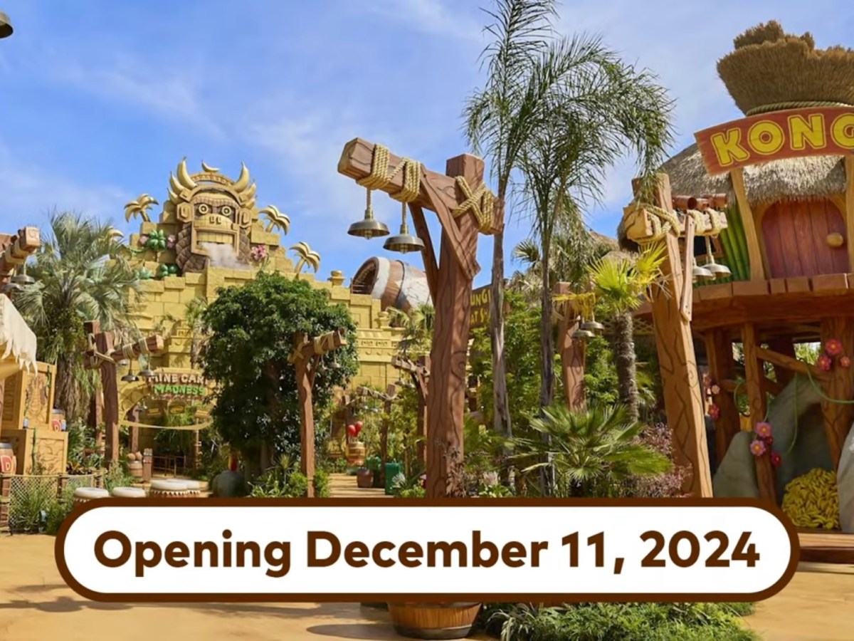 Explore Donkey Kong Country at Universal Studios Japan